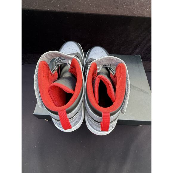 Nike Air Jordan 1 High FlyEase Black Cement Grey CQ3835 Mens Size 10 Mint! Used main image 12